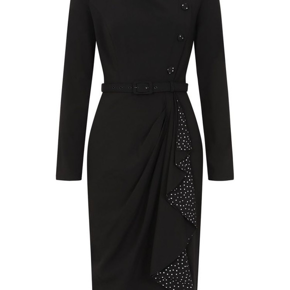 Collectif Anika Pencil Dress - Picture 2 of 4